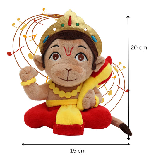 Mantra Chanting Baby Hanuman (Medium - 26 cm)