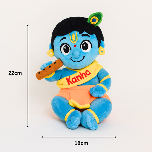 Mantra Chanting Baby Krishna (Medium - 22 cm)