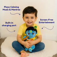 Mantra Chanting Baby Krishna (Medium - 22 cm)