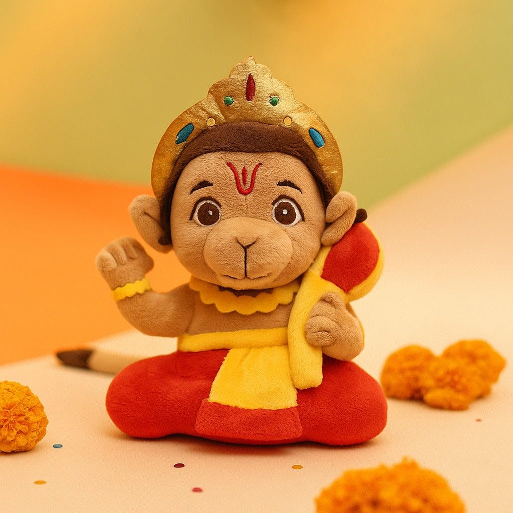 Mantra Chanting Baby Hanuman (Medium - 26 cm)