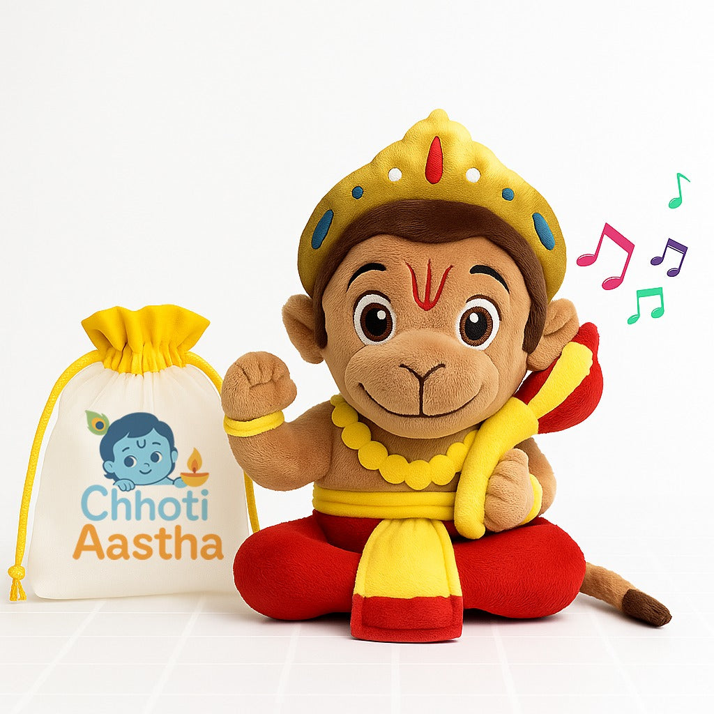 Mantra Chanting Baby Hanuman (Medium - 26 cm)